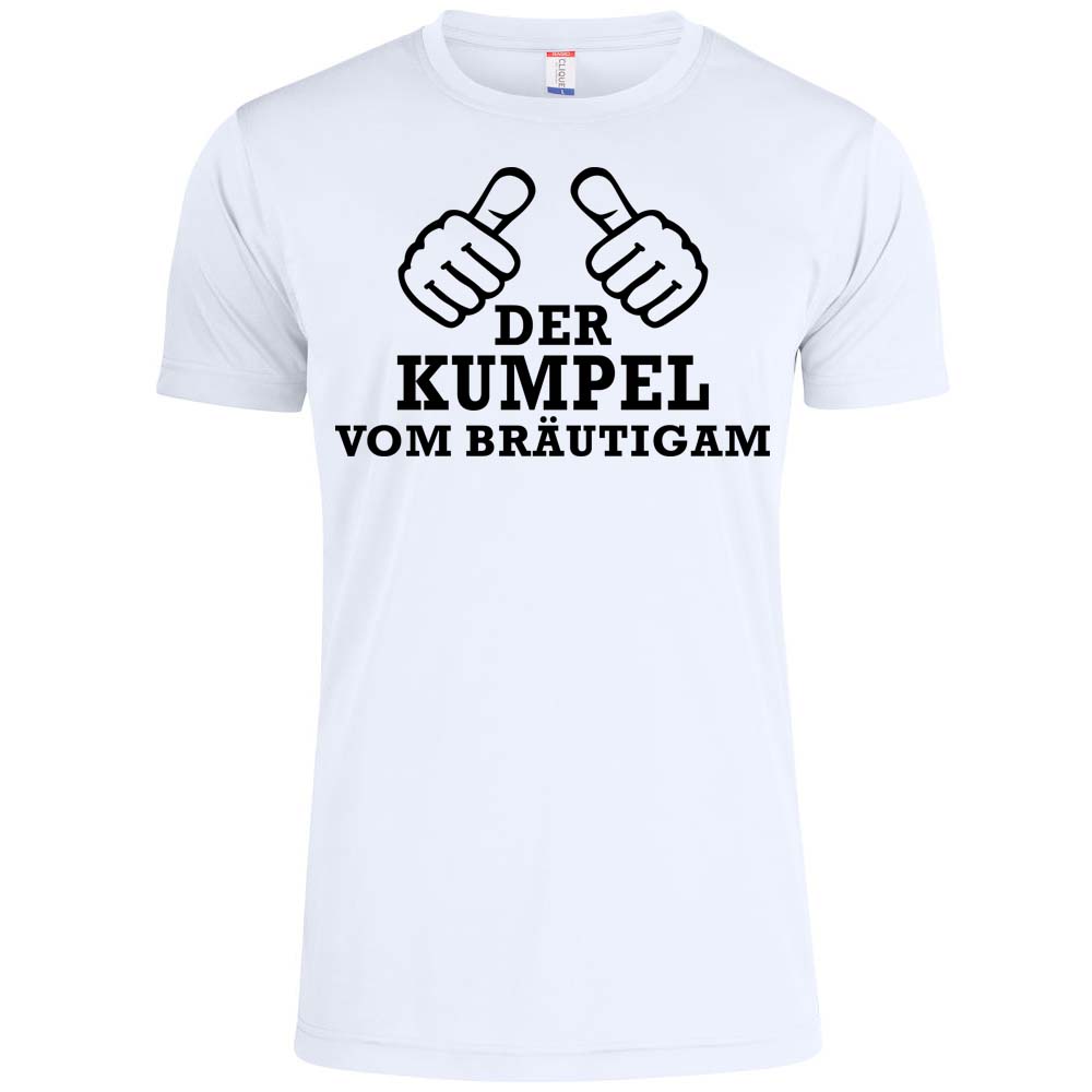 Polterabend T-Shirt – Der Kumpel