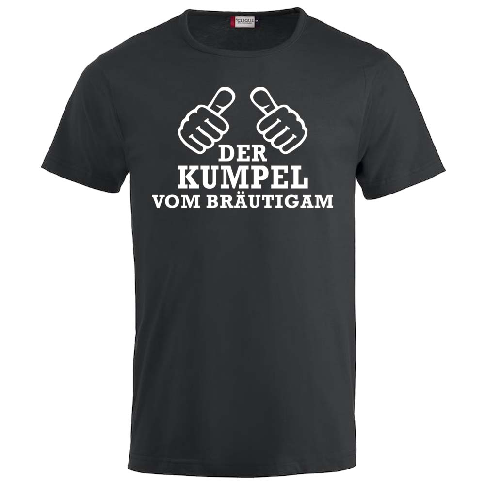 Polterabend T-Shirt – Der Kumpel